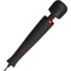 Kink by Doc Johnson Power Wand Massager | Kink Wand Revolver 8000 | Unisex | Full-Body Stimulation | Black & Red - Adult Naughty Store