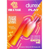 Durex Play Vibe & Tease 2-In-1 Vibrator & Teaser Tip Model 2021 | Unisex Sensual Pleasure Toy for Erogenous Stimulation | Elegant Grey