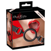 Bad Kitty Silicone Ring Gag - Intense Pleasure for All Genders - Model X123 - Black - Adult Naughty Store