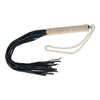 Elegant Pleasures Mini Whip - Rhinestone-Embellished BDSM Whip for Sensual Stimulation - Adult Naughty Store