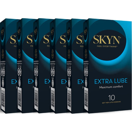 SKYN® Extra Lubricated Condoms - Model Name: Extra Lubricated - Unisex - Natural - Enhance Intimacy with Maximum Comfort & Sensation
