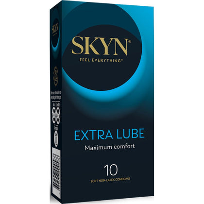 SKYN Sensory Experience Ultra Smooth Lubricated Condoms - 10M Men's Maximum Comfort Natural Colour