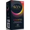 Skyn® Sensation Non-Latex Textured Condoms for Enhanced Intimacy - Skyn® Assorted 20's - Unisex - Various Flavoured & Textured - Natural - Adult Naughty Store