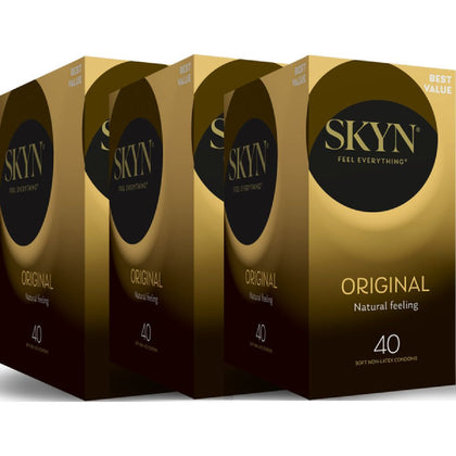 SKYNFEEL Ultra Smooth Condoms - Model 53mm: Premium Non-Latex Unisex Intimate Protection for Enhanced Natural Pleasure – Natural Colour