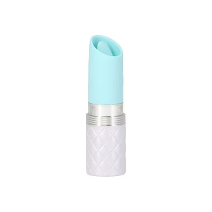 Pillow Talk Lusty Flickering Massager Teal - The Ultimate Lipstick Clitoral Vibrator for Intense Pleasure