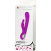 Introducing the SensaToys Rechargeable Hot Rabbit - Model R7X: The Ultimate Silicone Waterproof Rechargeable 7 Function Memory Pleasure Toy for Women in Vibrant Pink