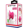 Pink Silicone Tongue Clitoral Stimulator - Model Nelly (Pink) for Intense Clitoral Stimulation