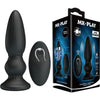 Introducing the SensaPro X1 Powerful Vibrating Anal Plug for Men - Ultimate Prostate Pleasure in Black