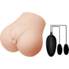 Introducing the Sensa Pleasure Pro Deluxe Vagina and Anal Stimulator (Flesh) - Model SP-5000, for Enhanced Intimate Experiences - Adult Naughty Store