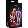 Laviva Luxury Pleasure Bullets - Quake Ammo Bullets Model QAB-100 - Unisex Dual Stimulation Vibrators - Black