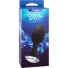 Introducing the Sensual Pleasures Crystal Amulet Silicone Buttplug - Small: A Sultry Delight for Exquisite Anal Stimulation! - Adult Naughty Store