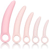 Inspire Silicone Dilator 5-Piece Set - Premium Pink Gradual Dilation Kit for Enhanced Intimate Experiences and Sexual Health