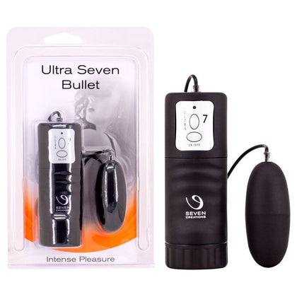 Seven Creations UltraSeven Bullet Vibrator - Model UC-001, Female, Clitoral Stimulation, Deep Purple