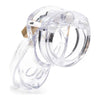CB-3000 Clear Polycarbonate Male Chastity Cage: The Ultimate Control for Endless Pleasure in Transparent Elegance