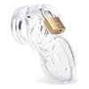 CB-3000 Clear Polycarbonate Male Chastity Cage: The Ultimate Control for Endless Pleasure in Transparent Elegance