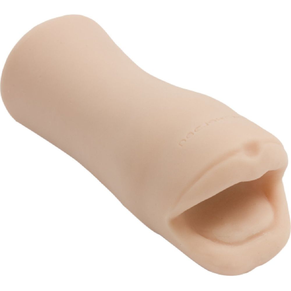Palm Pal - UR3 Mouth Masturbator for Men, Pleasurable Deep Suction, Model PP-1001, White