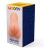 Wooomy Squeeezy Masturbator Vagina - The Ultimate Pleasure Experience for Him: Introducing the Wooomy Squeeezy Compact Vagina Masturbator Model X123 - Designed for Unforgettable Sensations - Natural Color