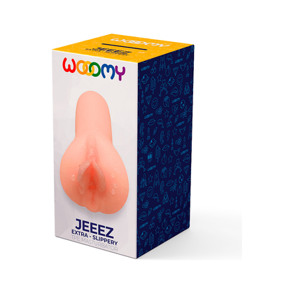 Wooomy Jeeez Flexible Masturbator Vagina - Model X1 - Male Pleasure - Intense Stimulation - Natural