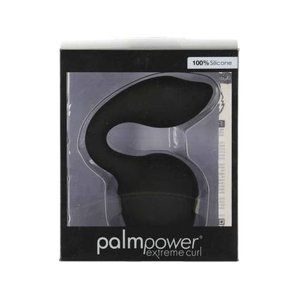 Introducing the SensaPleasure PalmPower Extreme Pleasure Cap - Model XYZ: The Ultimate G-Spot Stimulation Attachment for Women in Black - Adult Naughty Store