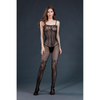 Moonlight Model 02 Black Bodystocking - Sensual Sheer Lingerie for Women's Intimate Moments - Adult Naughty Store