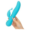 Swan Kissing Swan KS-001 Dual Action Rabbit Vibrator - Intense Pleasure for Her in Sensual Black - Adult Naughty Store