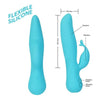 Swan Kissing Swan KS-001 Dual Action Rabbit Vibrator - Intense Pleasure for Her in Sensual Black - Adult Naughty Store