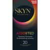 Skyn® Sensation Non-Latex Textured Condoms for Enhanced Intimacy - Skyn® Assorted 20's - Unisex - Various Flavoured & Textured - Natural - Adult Naughty Store