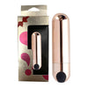 Maia Jessi 10-Function Super Charged Mini Bullet - Model MJ-10 - Women's Clitoral Stimulator - Rose Gold - Adult Naughty Store