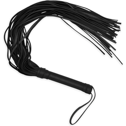 Alive Fantasy Black Flogger - BDSM Submissive Punishment and Reward Sex Toy - Model: FLS-69 - Unisex - Pleasure for Impact Play - Rojo - Adult Naughty Store