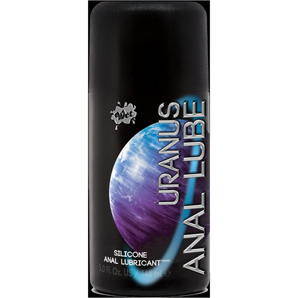 Wet® Uranus™ Silicone Based Anal Lubricant - Model 5.0 FL.oz/ 148ML - Unisex Pleasure - Bold Exploration - Jet Black - Adult Naughty Store