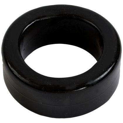 TitanMen X1 Stretch-To-Fit Cock Ring - The Ultimate Black Pleasure Enhancer for Men