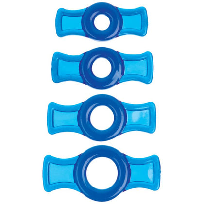 TitanMen Tools Cock Ring Set Blue: The Ultimate Men's Pleasure Enhancer for Intensified Passion and Confidence