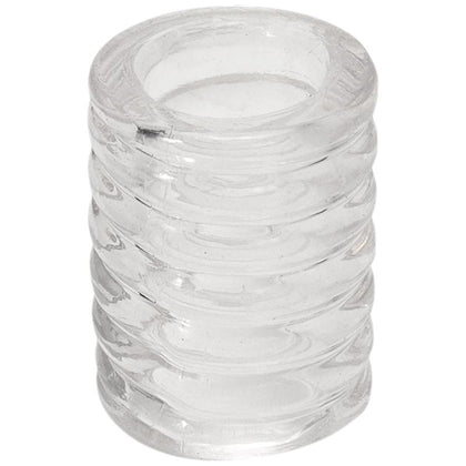 TitanMen Clear Cock Cage - Model X1: Ultimate Pleasure Enhancer for Men in Crystal Clear