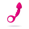 ToDo Bong Sensual Pleasures Silicone Anal Plug - Model 8cm x 3cm - Female Backdoor Bliss - Pink - Adult Naughty Store