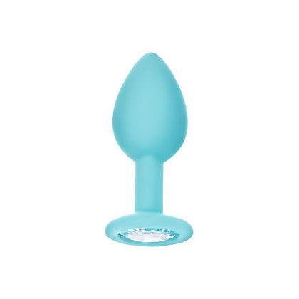 Introducing the SensaSilk X1 Brilliant Pleasure Plug - Model X1: Beginner's Sensual Silicone Anal Toy for All Genders - Mint - Adult Naughty Store