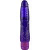 Patriot 2K792PU-BCD Vibrating Bendable Clamshell Sex Toy for Men and Women - Ribbed Pleasure - Black