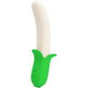 LuxeVibe Silicone Banana Knight Vibrator Model 7X for Women - Clitoral Stimulation - Yellow - Adult Naughty Store