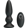 Introducing the SensaPro X1 Powerful Vibrating Anal Plug for Men - Ultimate Prostate Pleasure in Black - Adult Naughty Store