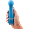 Bdesired Deluxe Curve Silicone G-Spot Vibrator - Model BD-001 - Women's Pleasure - Blue Lagoon