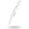Sensual Satisfyer Wand-er Woman White: The Ultimate Silicone Massager for Unforgettable Pleasure - Model W1W, Female, Full-Body Stimulation, White