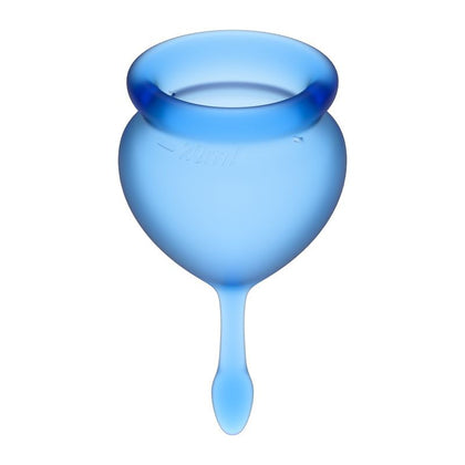 Feel Good Menstrual Cup - The Sensual Silicone Pleasure Kit for Her - Dark Blue (2pcs)

Introducing the Sensual Bliss Menstrual Cup - The Ultimate Pleasure Companion for Women - Model SGC-2001 - Dark Blue