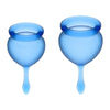 Feel Good Menstrual Cup - The Sensual Silicone Pleasure Kit for Her - Dark Blue (2pcs)

Introducing the Sensual Bliss Menstrual Cup - The Ultimate Pleasure Companion for Women - Model SGC-2001 - Dark Blue