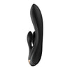 Satisfyer Double Flex App Rabbit Vibrator SF-500 - Intense Pleasure for Her - Black - Adult Naughty Store