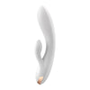 Satisfyer Double Flex App Rabbit Vibrator SF-001 - Ultimate Pleasure for Women - White - Adult Naughty Store