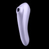 Satisfyer DUAL PLEASURE Mauve: Bluetooth Clitoral and G-Spot Vibrator for Sensual Pleasure - Model SDF-2021 - Women's Intimate Pleasure - Mauve - Adult Naughty Store