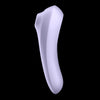 Satisfyer DUAL PLEASURE Mauve: Bluetooth Clitoral and G-Spot Vibrator for Sensual Pleasure - Model SDF-2021 - Women's Intimate Pleasure - Mauve - Adult Naughty Store