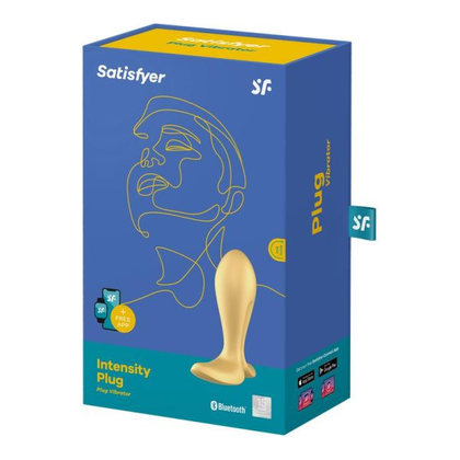 Satisfyer Intensity Plug - Gold: The Ultimate Pleasure Enhancer for Intense Anal Stimulation and Customizable Bliss