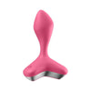Satisfyer Game Changer G-Plug 01 Vibrating Silicone Anal Plug - Unisex Pleasure - Pink