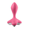 Satisfyer Game Changer G-Plug 01 Vibrating Silicone Anal Plug - Unisex Pleasure - Pink