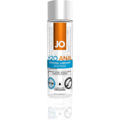 JO Anal H2O Water-Based Lubricant - Enhanced Viscosity for Intense Pleasure - Model X8 - Unisex - Anal Stimulation - Clear - Adult Naughty Store